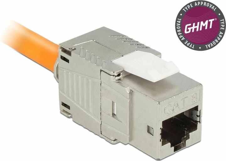 Produktbild Delock Keystone Modul Cat.8, geschirmt (Keystone Modul)