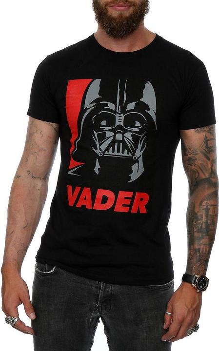 Produktbild Star Wars Mens Darth Vader Poster Cotton T-Shirt (XL)