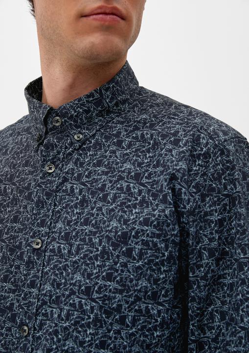 Produktbild s.Oliver Hemd Slim: Hemd aus Baumwollstretch (S)