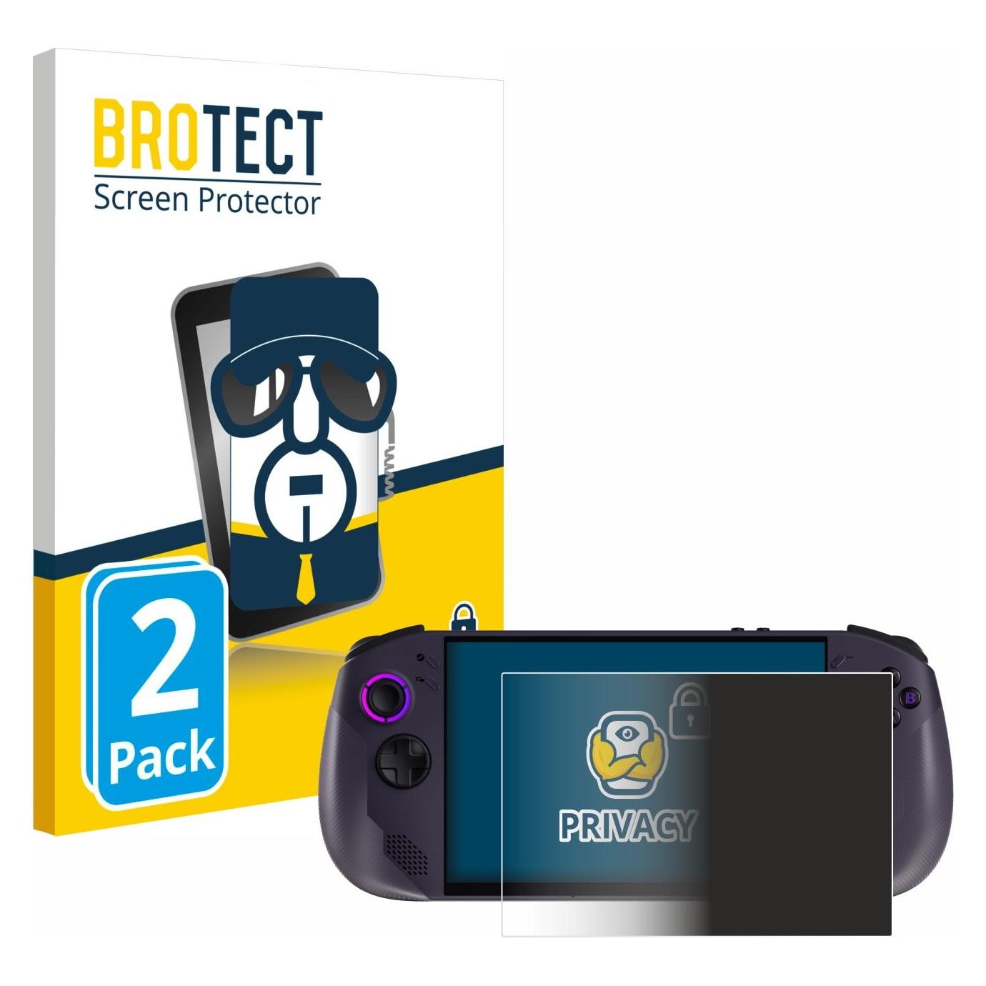 Brotect Sichtschutzfolie Anti-Spy Privacy Folie Blaulicht-Schutz, Schutzfolie