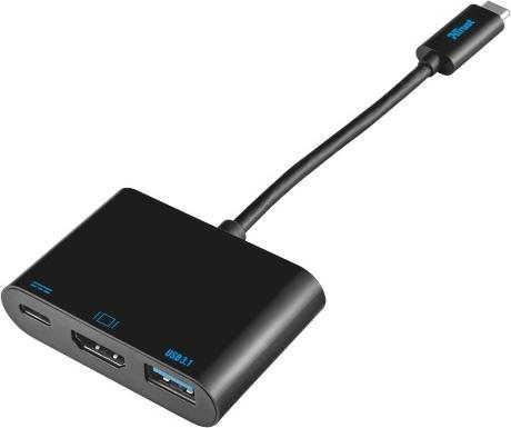Produktbild Trust USB-C Multiport Adapter (HDMI, USB, 1.40 cm)