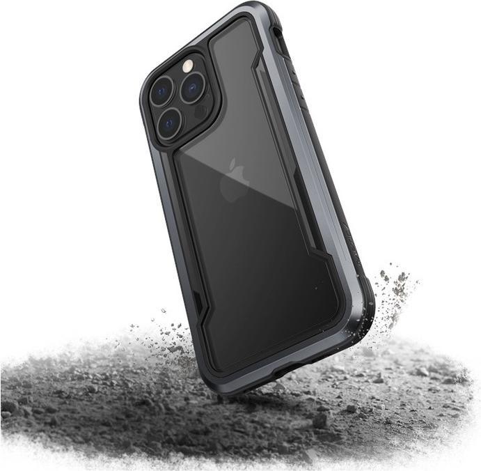 Actual product image X-Doria Raptic Shield Pro - Case iPhone 13 Pro (Anti-bacterial) (Black) (Apple iPhone 13 Pro)