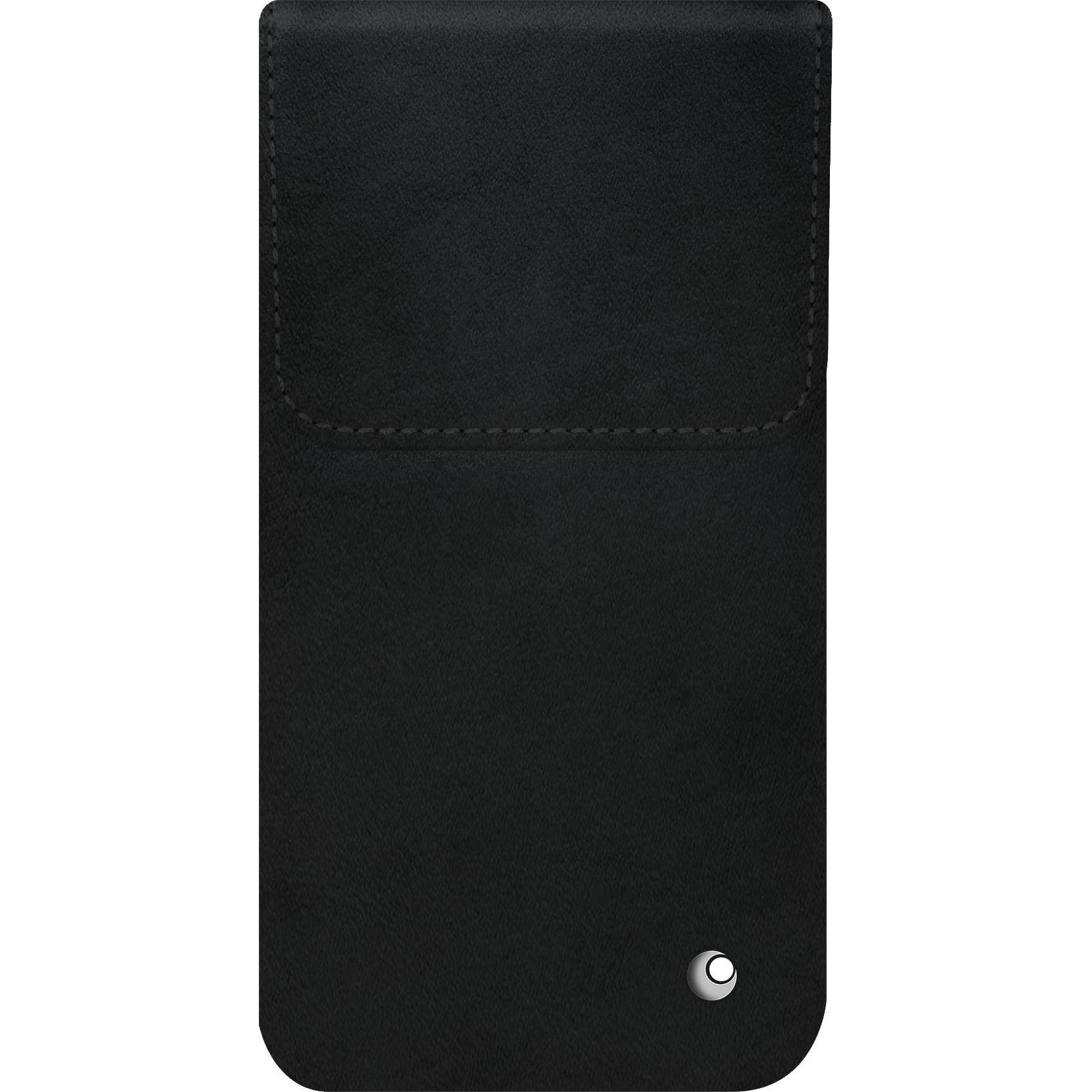 Noreve Lederschutzhülle (Apple iPhone 16 Pro Max), Smartphone Hülle, Schwarz