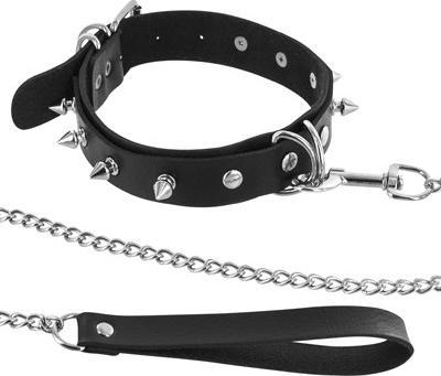 Actual product image Fetish Tentation Collier à pointes & laisse -