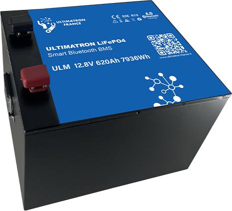 Produktbild Ultimatron ULM-12V-620Ah LiFePO4 Untersitz-Versorgungsbatterie (12.80 V, 620 Ah)