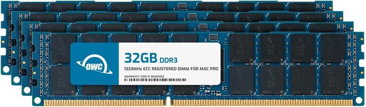 Produktbild OWC 128.0GB Mac Pro Late 2013 Memory Matched Set (4x 32GB) PC3-10600 1333MHz DDR3 ECC-R SDRAM (4 x 32GB, 1333 MHz, DDR3-RAM, DIMM)
