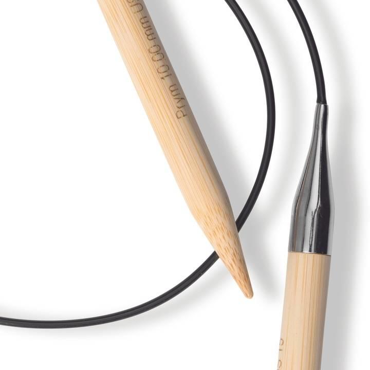 Image du produit Prym Aiguilles circulaires BAMBUS 10.00 mm, 80 cm