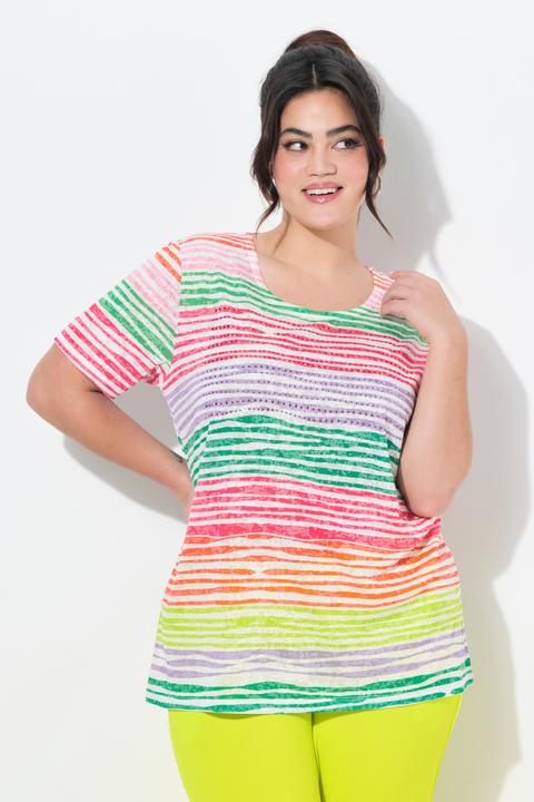 Immagine prodotto Angel of Style Ringelshirt, Komfort Fit, Halbarm (50)