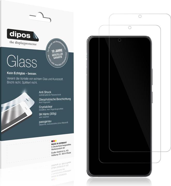Actual product image Dipos Anti-Shock Screen Protector Clear (1 pcs., Cubot A20)
