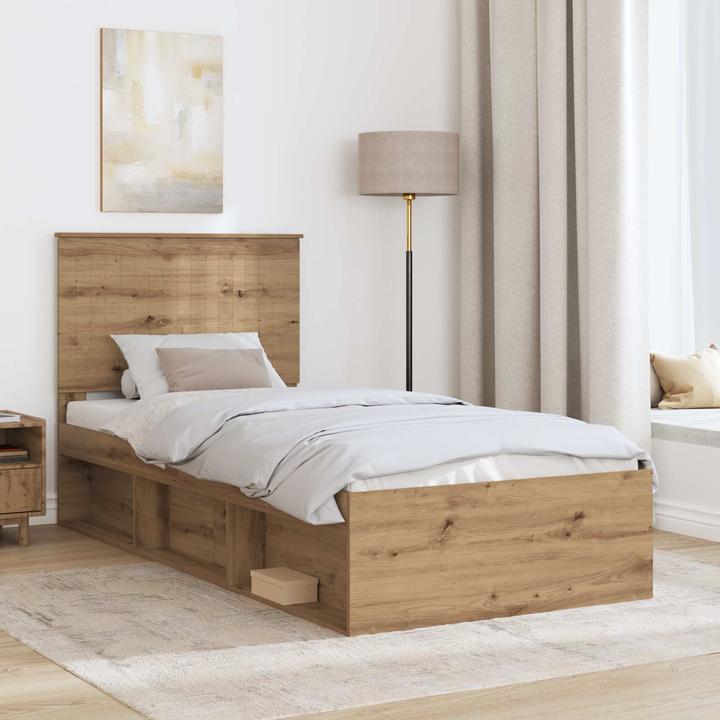 Image du produit vidaXL Moderner Bettrahmen (90 x 190 cm)