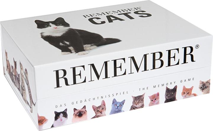 Produktbild Remember Gedächtnisspiel Cats (Englisch, 2 - 8 Spieler)