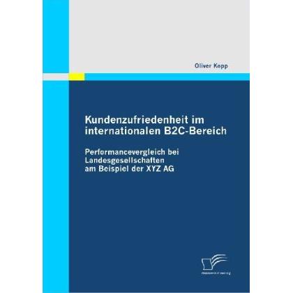 Kundenzufriedenheit im internationalen B2C-Bereich, Fachbücher