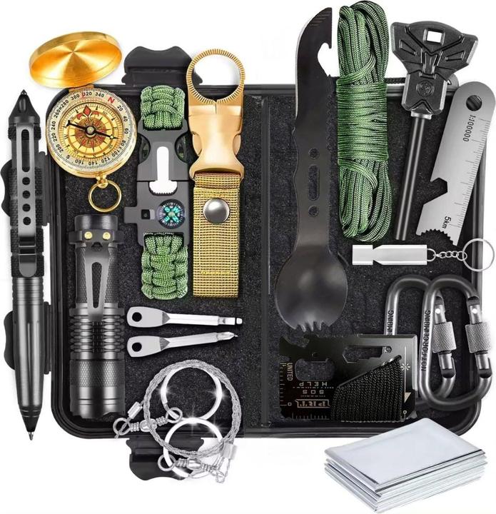 Hermex 17in1 Survival-Kit (17 Funktionen)