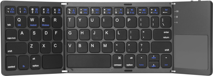 XtremeMac Tastiera Bluetooth pieghevole (CH, Senza fili)