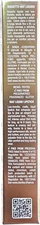 Actual product image BioNike Defence Color Comfort Matte Liquid Lipstick 705 Burgundy (705 Burgundy)