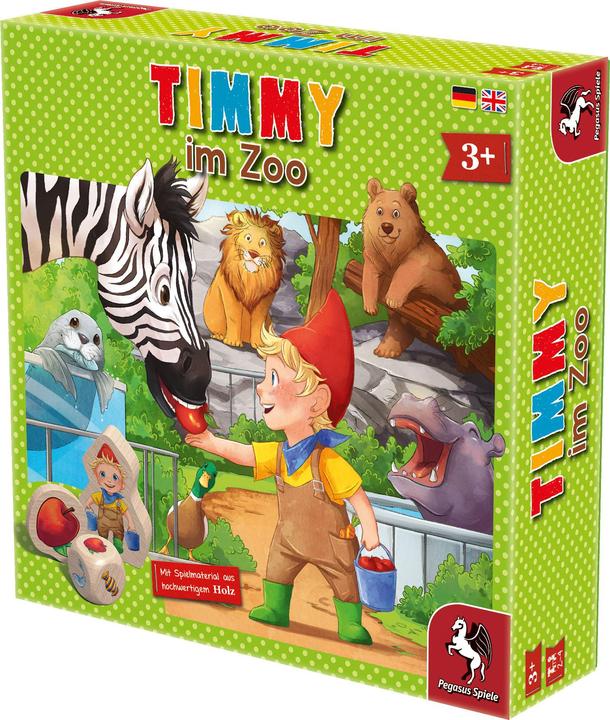 Produktbild Pegasus 66026G - Timmy im Zoo, Brettspiel, für 2-4 Spieler, ab 3 Jahren (Deutsch)