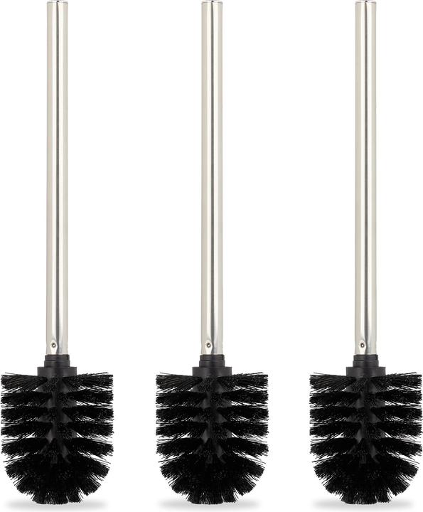 Image du produit Relaxdays 3x brosse pour toilettes