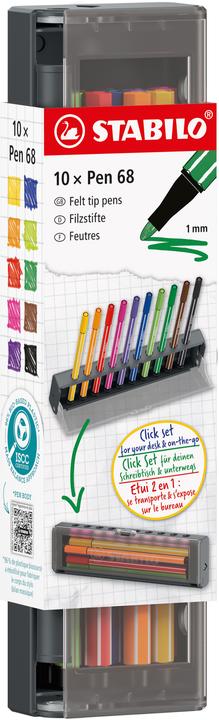 Image du produit STABILO Pen 68 10er Klicketui (10x)