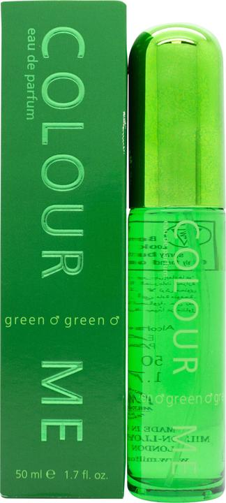 Immagine prodotto Milton Lloyd COLOUR ME Green Profumo per Uomo 50ml Eau de Toilette Fragranza di lusso Uomo Dopobarba a lunga (Balsamo dopobarba, 50 ml)