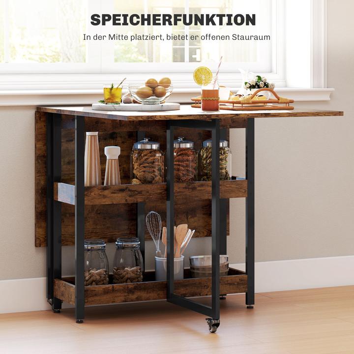 Actual product image Homcom Esstisch (83.20 x 80 x 75 cm)