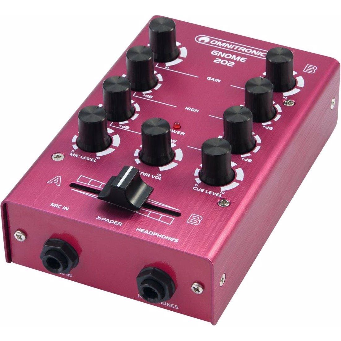 Thumbnail - Omnitronic Gnome-202 (DJ Controller), Mischpult, Rot