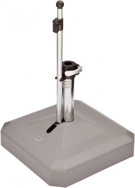 Liro Midi K plinth 45 kg, graphite, 50x50 cm 45K-50-03