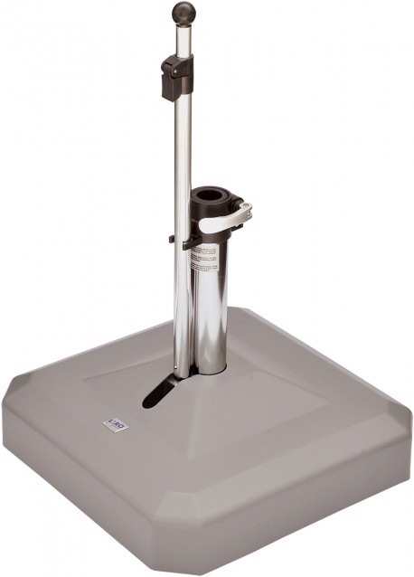 Liro Midi K plinth 45 kg, graphite, 50x50 cm 45K-50-03