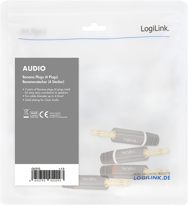 Image du produit LogiLink CA Fiche banane