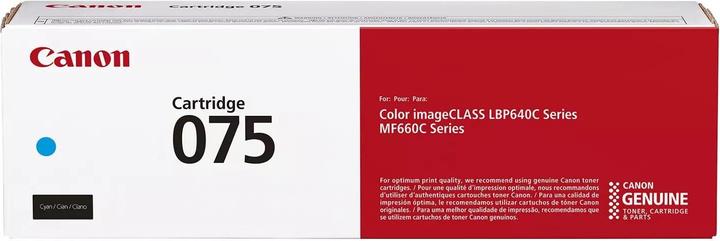 Canon Toner Cartridge 075 H C cyan