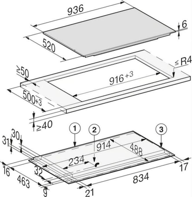 Actual product image Miele KM 7999 FL