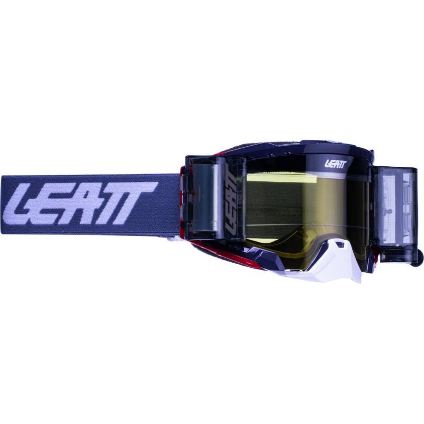 Leatt, Occhiali sportivi, Lunettes Velocity 5.5 Roll-Off Graphene - jaune 70%, Giallo