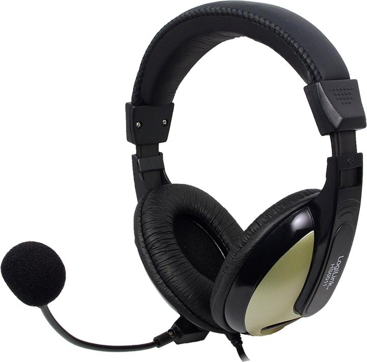 Produktbild LogiLink Stereo Headset (Kabelgebunden)