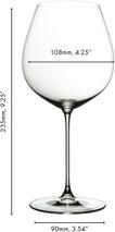 Produktbild Riedel Veritas Old World Pinot Noir 4er Vorteilsset 738 m (73.80 cl, 4 Gläser, Rotweingläser)