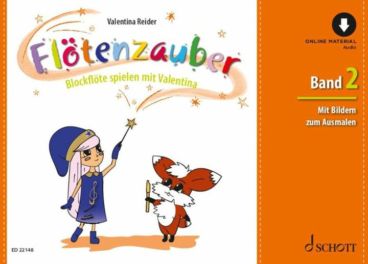 Produktbild Reider:Flötenzauber,Sopr.Blfl.02 (Deutsch, Reider Valentina, 2016)