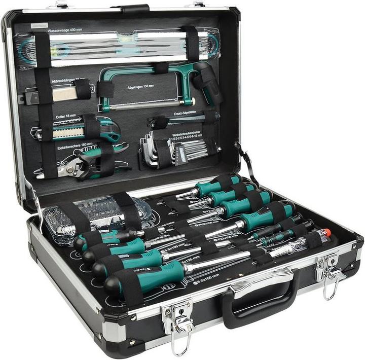 Actual product image Mannesmann Toolbox (160 pieces)