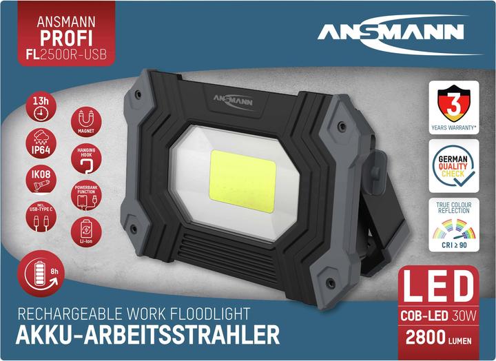 Actual product image Ansmann FL2500R (2400 lm)