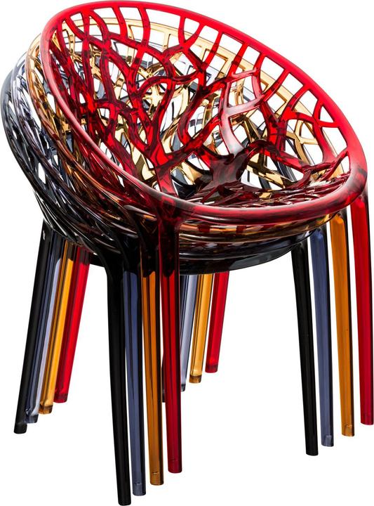 Actual product image CLP CRYSTAL stacking chair, transparent
