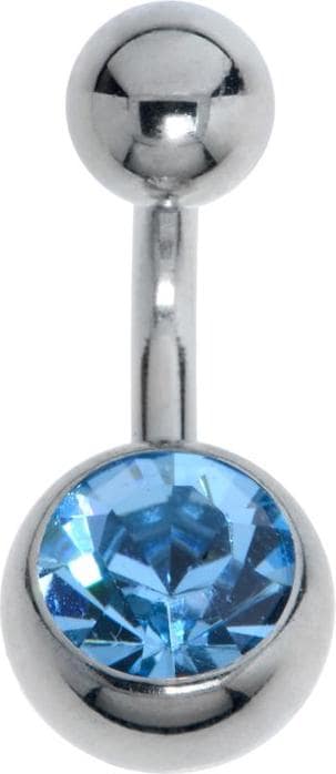 Immagine prodotto Bijouteria Piercing ventre (Titanio, Vetro (di orologio))