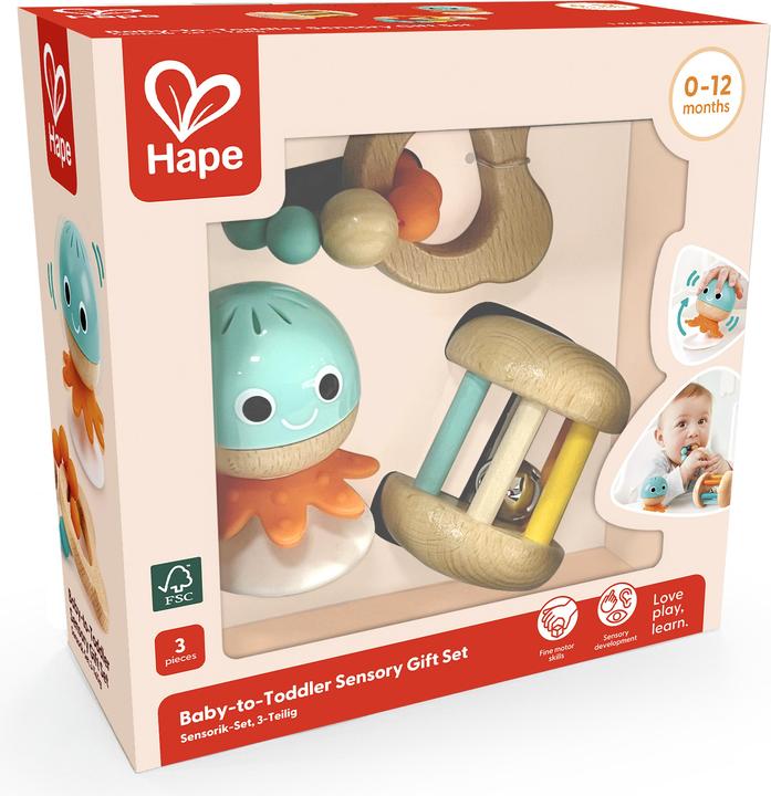 Maki Hape - Baby-to-Toddler Sensory Gift Set (87-0126)