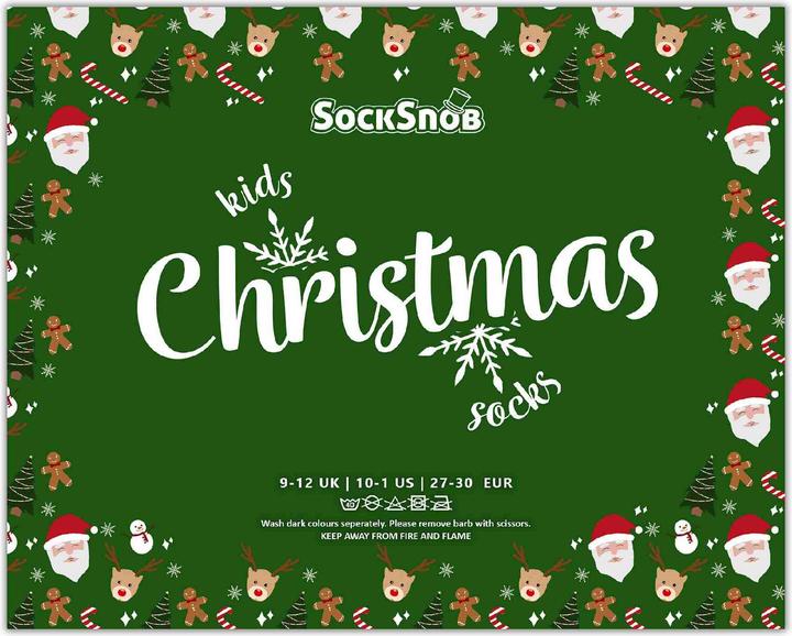 Produktbild Sock Snob Weihnachtssocken (6er Pack, 27 - 30)