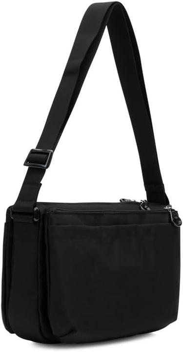 Actual product image Mandarina Duck Large Crossover with Multiple Pockets and Adjustable Shoulder Strap