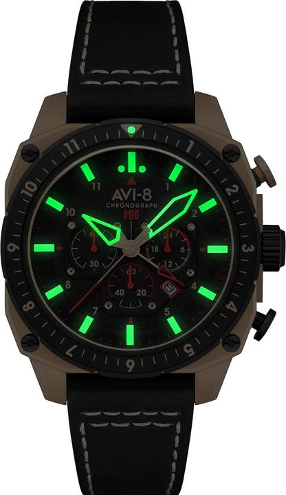 Actual product image AVI-8 AV-4100-06 (Chronograph)