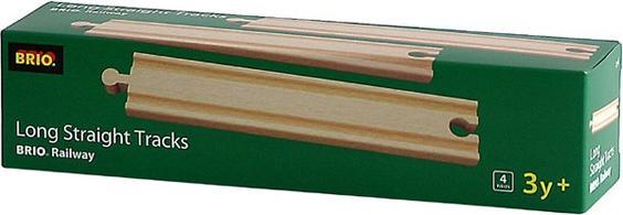 Produktbild Brio Mittlere gerade Gleise