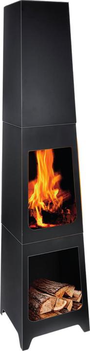 Produktbild Westerholt Edler Gartenkamin in schwarz