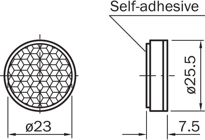 Actual product image Sick Reflector