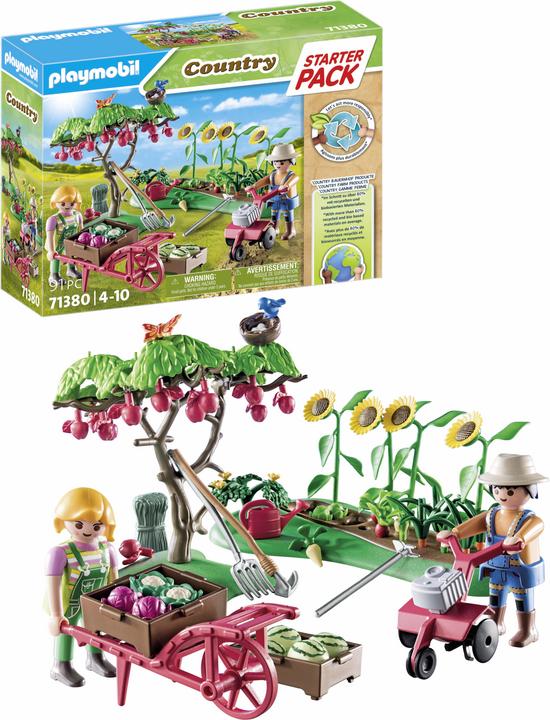 Actual product image Playmobil Starter Pack Farm Vegetable Garden (71380, Playmobil Country)