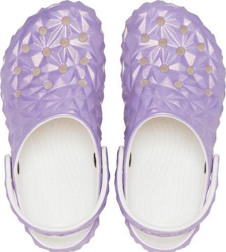 Actual product image Crocs K's Classic IridescentGeo Clog (28)