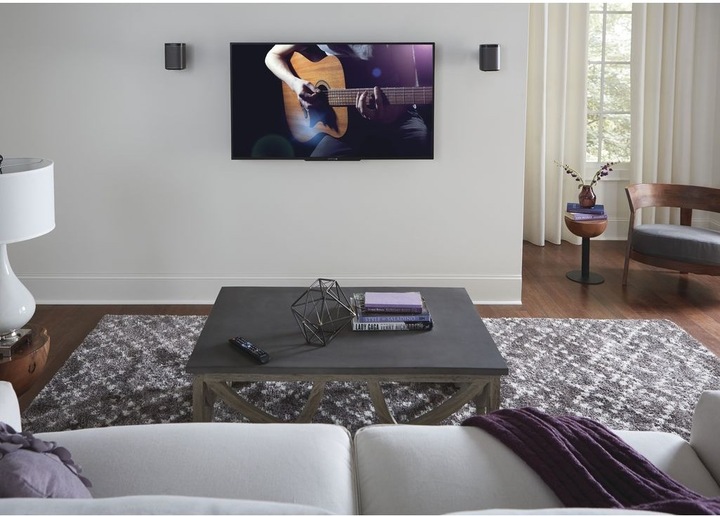 Actual product image Sanus WSWM22 Wall mount for Sonos One, Play:1 and Play:3, Pair (1 pair, Wall installation, Pivoting, Tiltable)