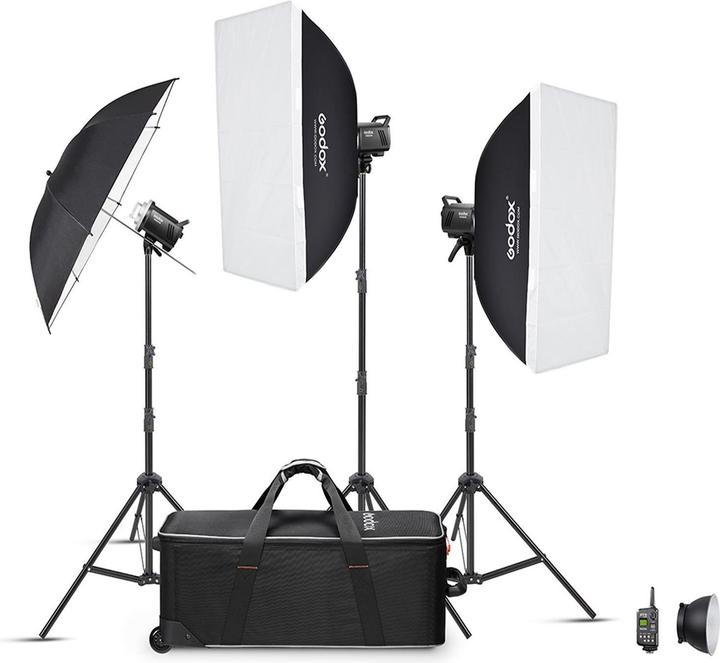 Godox MS300V D Trio Studio Flash Kit (300 W, Set)