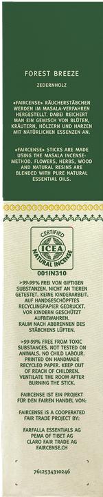 Actual product image Farfalla Faircense